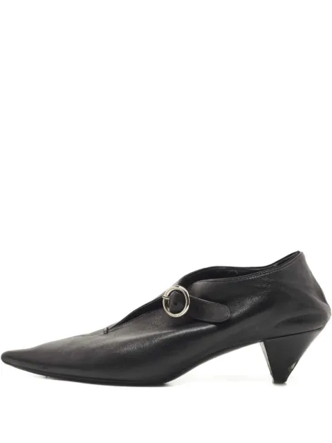 Celine Pre-Owned Spitze Stiefel mit Schnalle