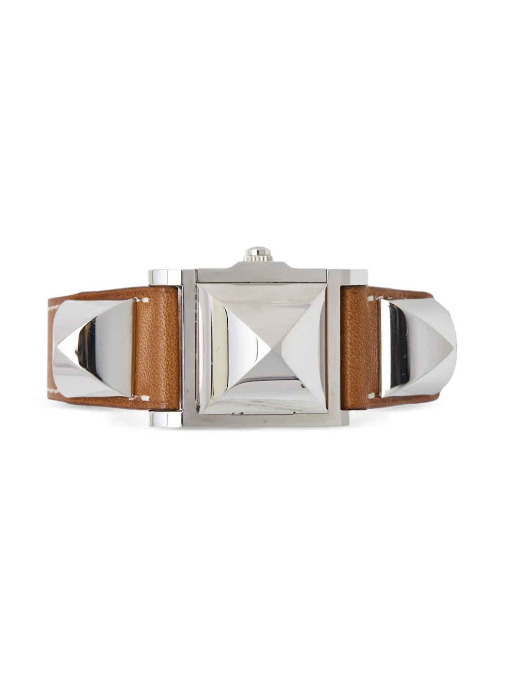 Hermès Pre-Owned Steel Pyramid Studded 20mm | Image 2