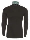 Prada Pre-Owned ribbed turtleneck sweater - Black