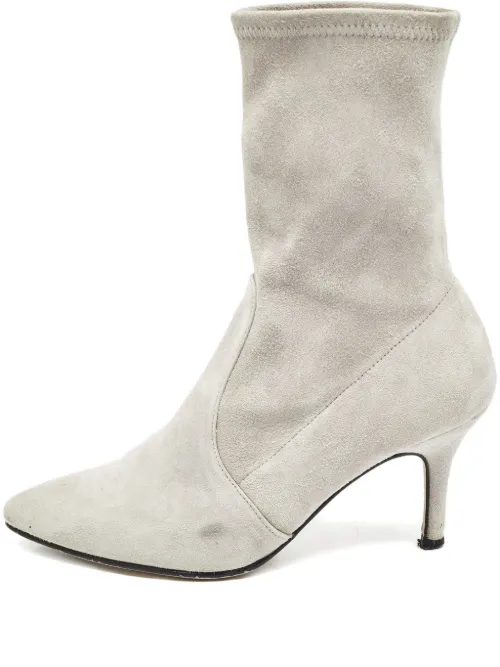 Bottines en daim à bout pointu 80 mm(2023) - Stuart Weitzman - Modalova