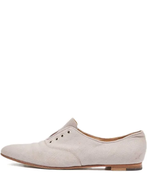 Manolo Blahnik pre-owned eyelet-detail shoes