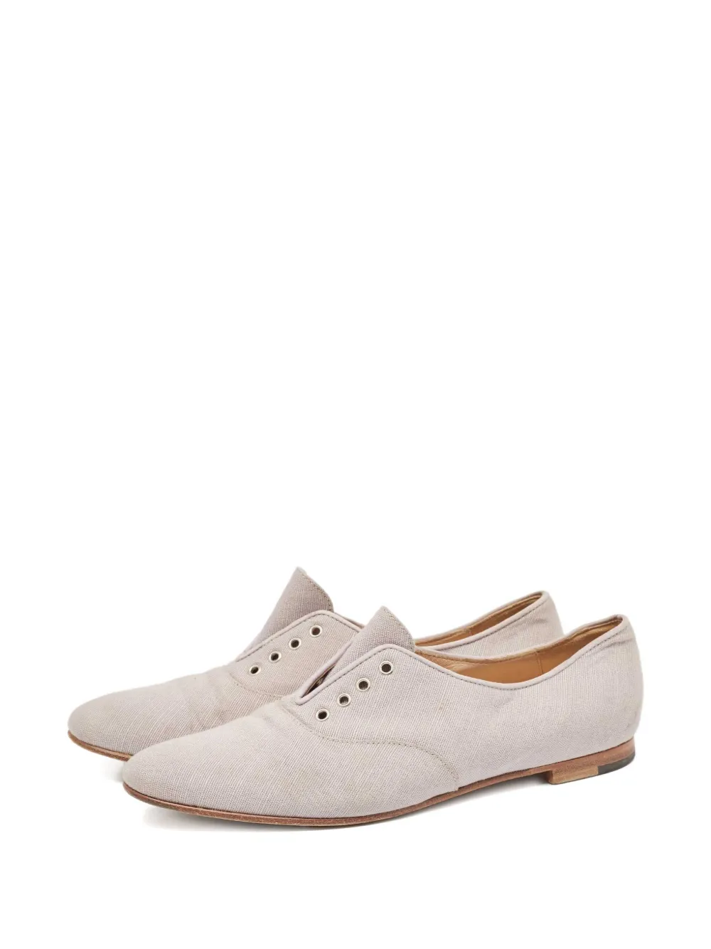 Manolo Blahnik pre-owned eyelet-detail shoes | Image 2