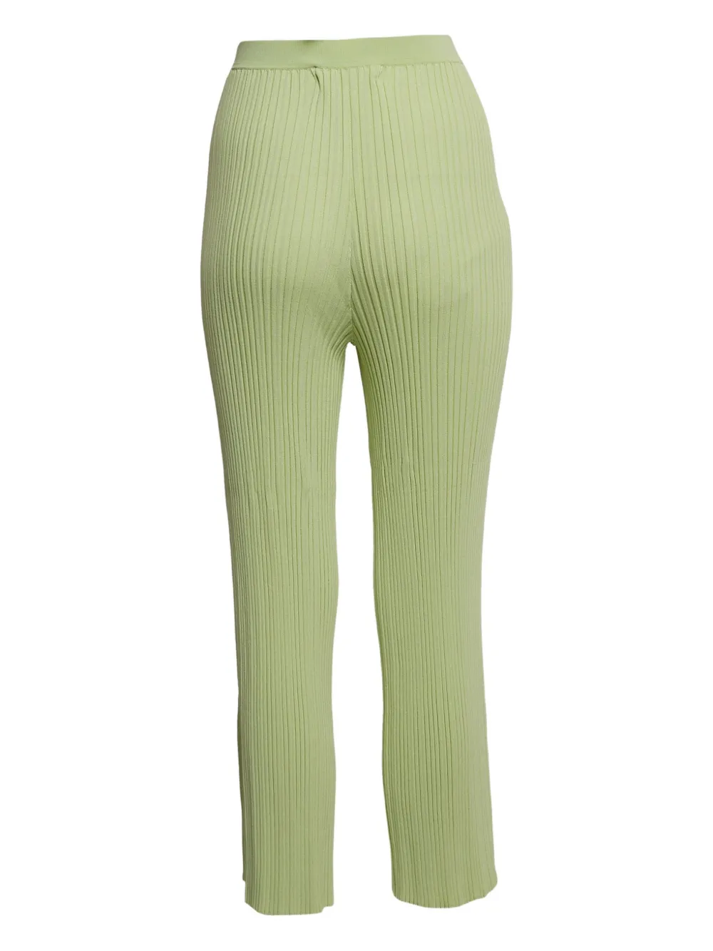 Dion Lee pre-owned ribbed knit trousers | Knitted Trousers | Image 2