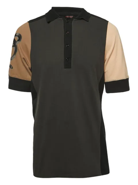 Roberto Cavalli Vintage Polo in cotone con inserti
