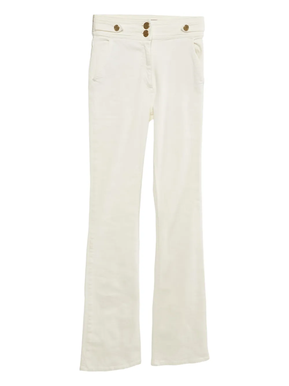 Elisabetta Franchi high-rise jeans | White | Image 1