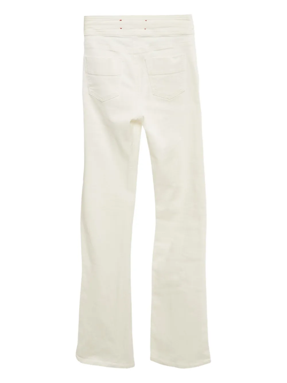 Elisabetta Franchi High waist jeans - Wit