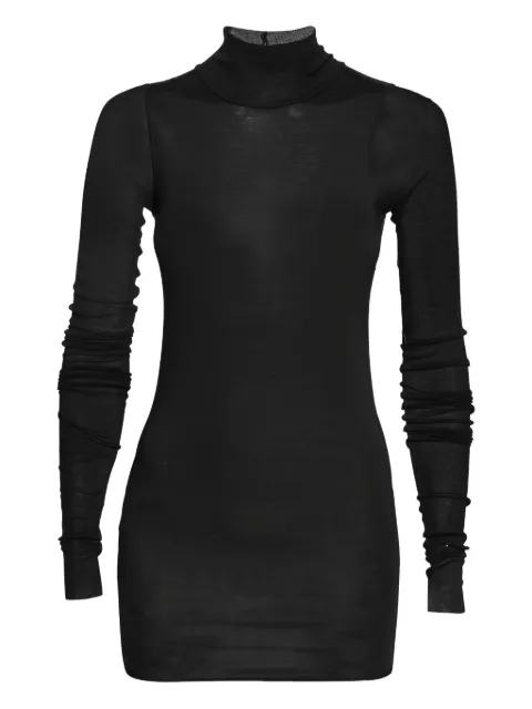 Rick Owens Lilies pre-owned long-sleeve turtleneck top