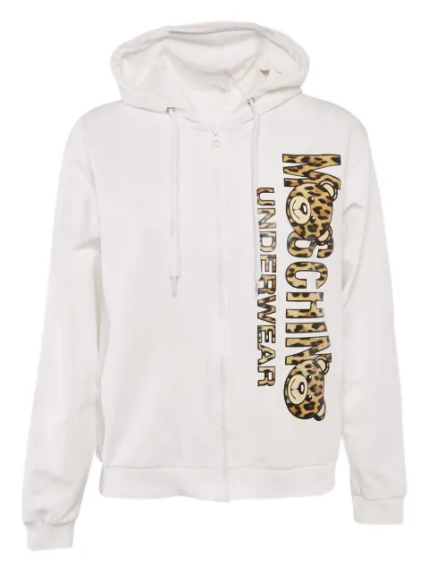 Moschino Pre-Owned hoodie con cierre