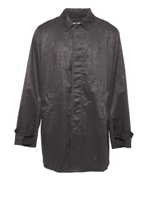 Armani Vintage sobretodo con motivo de cuadros