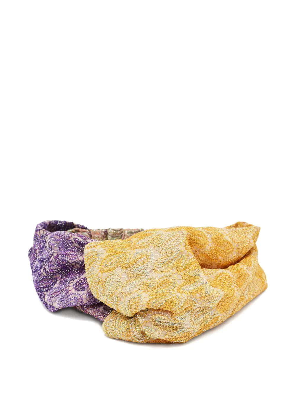 Pre-owned Missoni 2024 Patterned-jacquard Headband