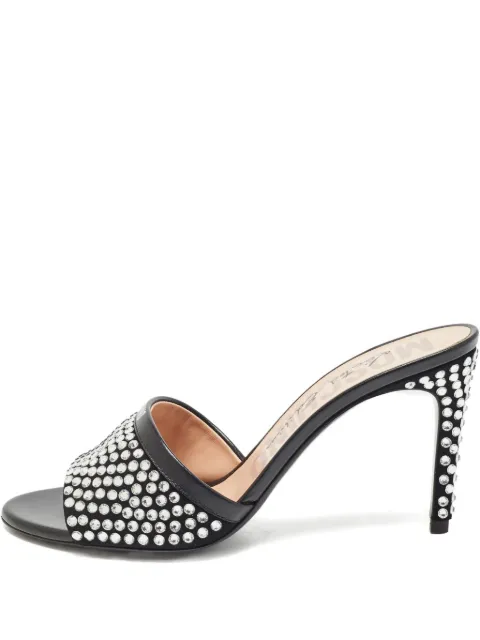 Moschino Pre-Owned crystal-embellished sandals
