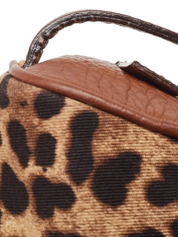 Dolce & Gabbana Pre-Owned レオパード クラッチバッグ | ブラウン