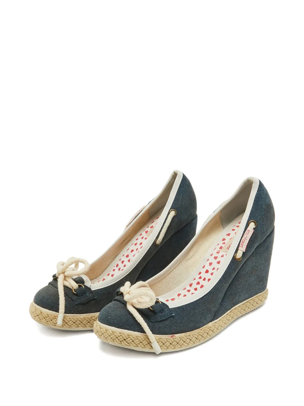 See By Chloé Vintage rope-detail wedge pumps | Heeled Pumps | Image 2