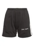Palm Angels side-stripe shorts - Black