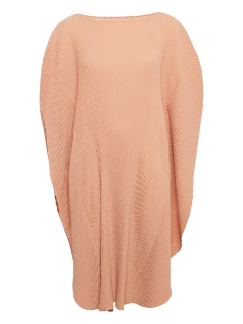 Issey Miyake Pre-Owned asymmetric midi dress