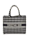 Christian Dior Pre-Owned Book houndstooth tote bag - Black