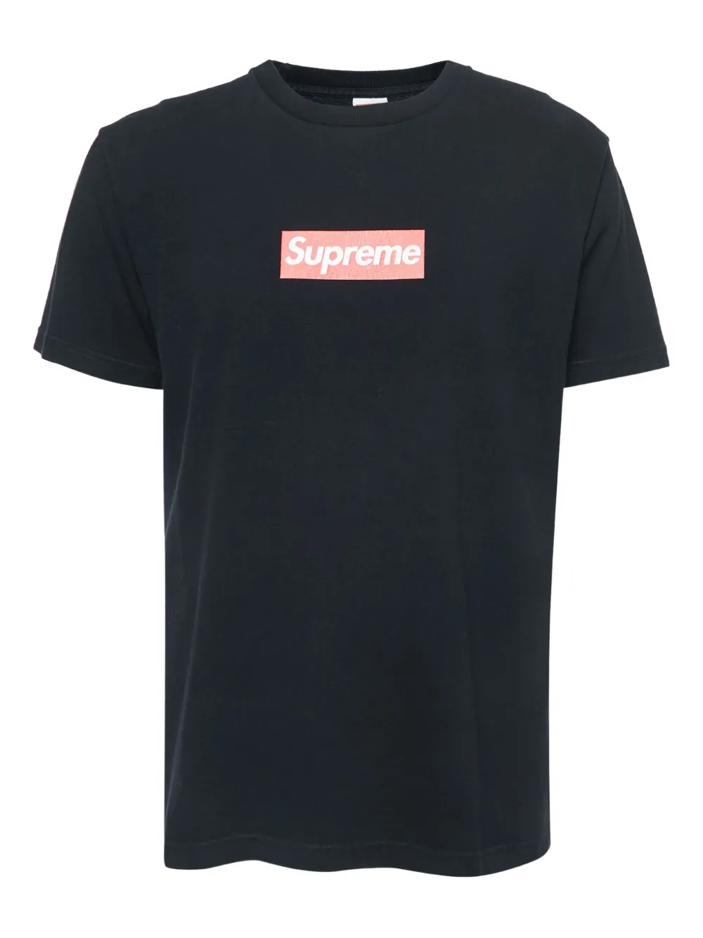 Supreme logo-print T-shirt - ブラック Supreme logo-print T-shirt - ブラック
