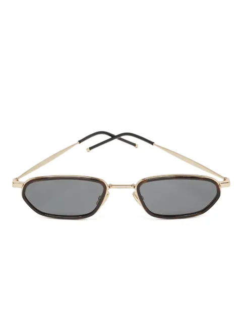 Christian Dior Pre-Owned 2024 Diorshock metal-frame rectangle sunglasses