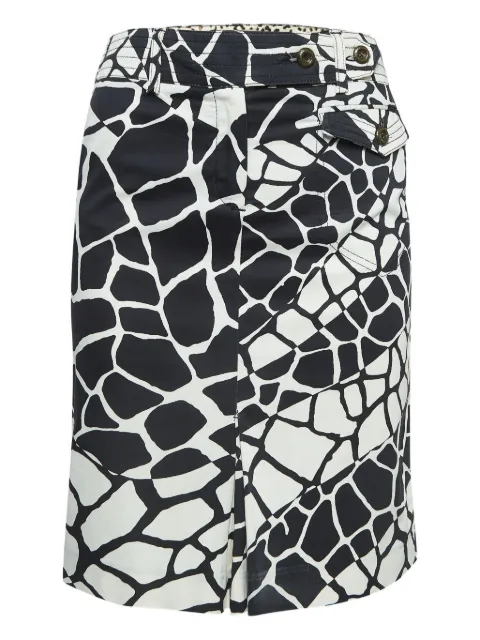 Roberto Cavalli Vintage printed midi skirt