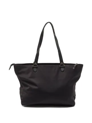 y2k COLE HAAN トートバッグ　レザーフリンジ　ロゴ金具　プリーツ　黒 30366966_60139875_322.jpg