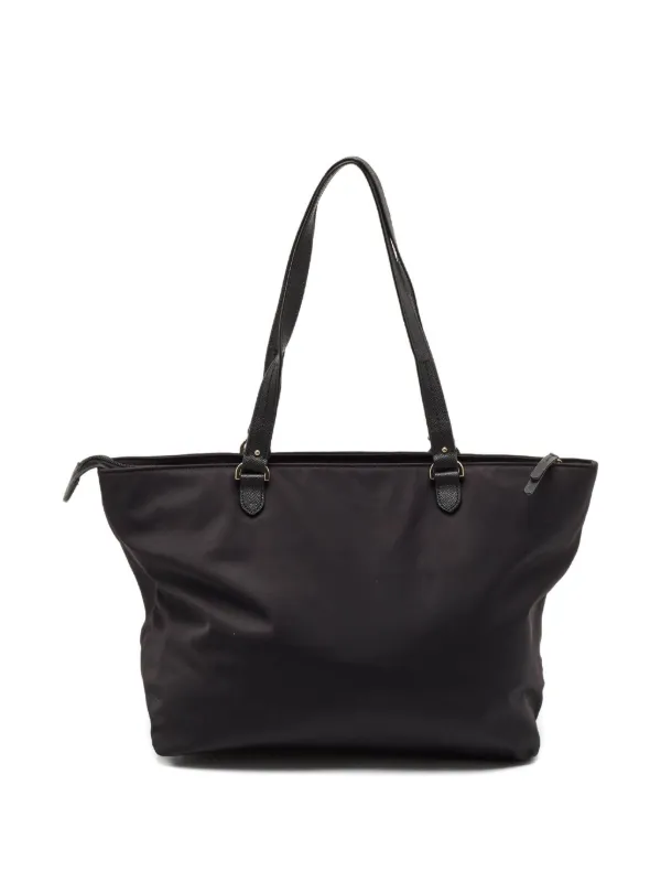 Cole Haan logo-lettering Tote Bag | Black | FARFETCH