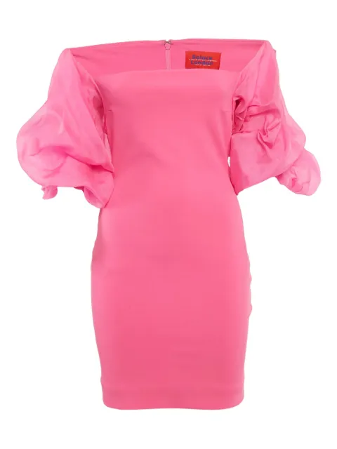 Solace London puff-sleeve mini dress