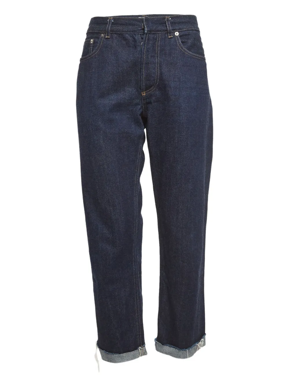 Christian Dior Pre-Owned concealed-fastening jeans - ブルー Christian Dior Pre-Owned concealed-fastening jeans - ブルー