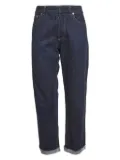 Christian Dior Pre-Owned concealed-fastening jeans - Blue