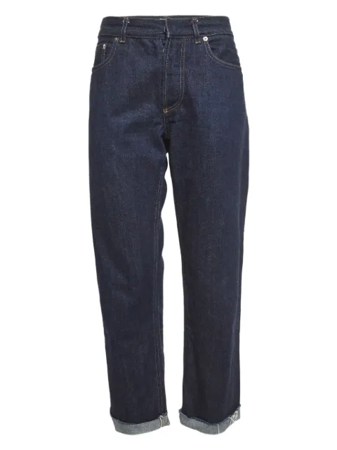 Christian Dior Pre-Owned concealed-fastening jeans