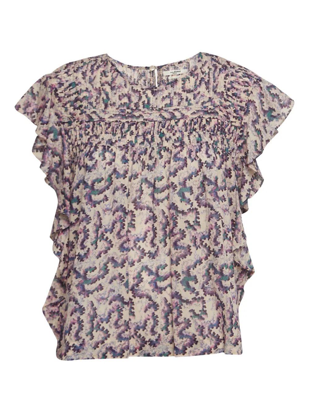 ruffled top