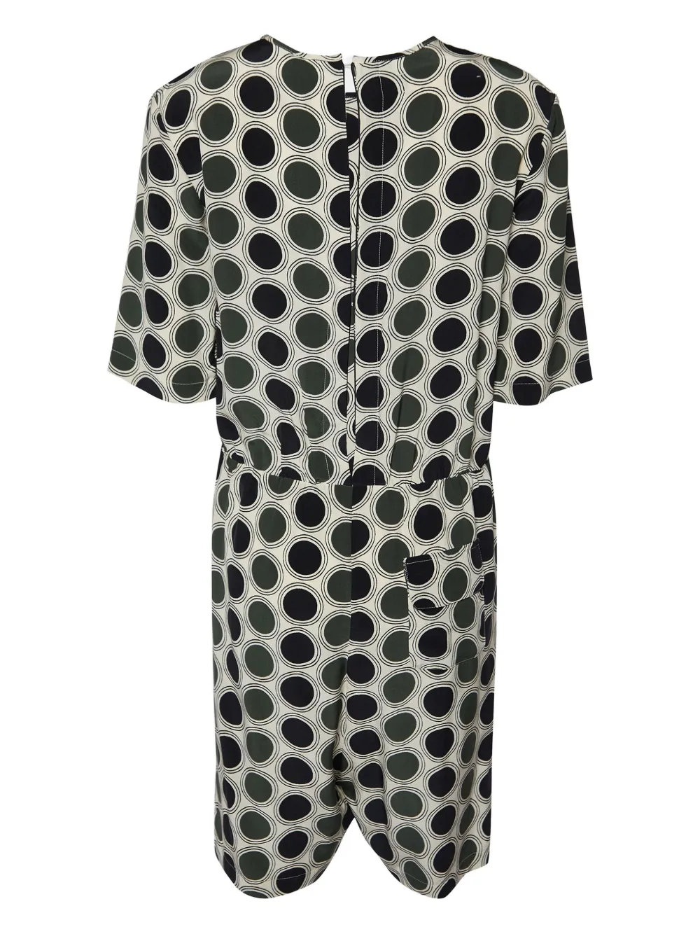 Marni Pre-Owned circle-print playsuit | Image 2