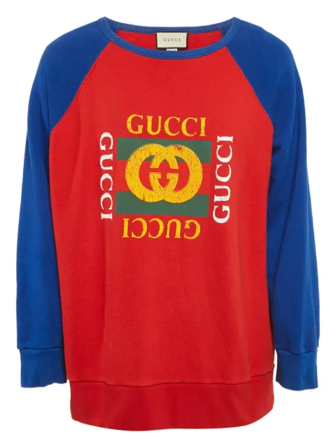 Gucci Pre-Owned sudadera con logo estampado
