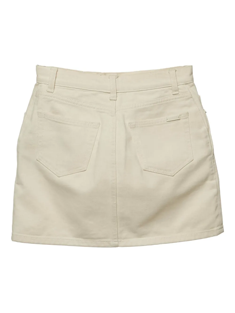 Saint Laurent Pre-Owned denim pocketed skirt | Image 2