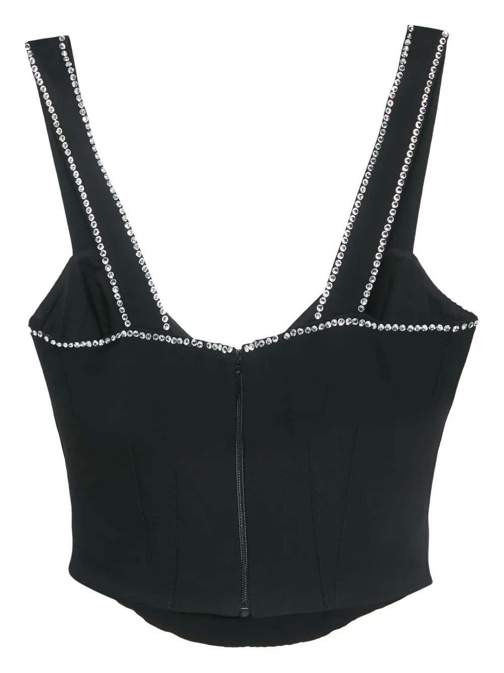 Philip B rhinestone embellishment bustier top | Image 2