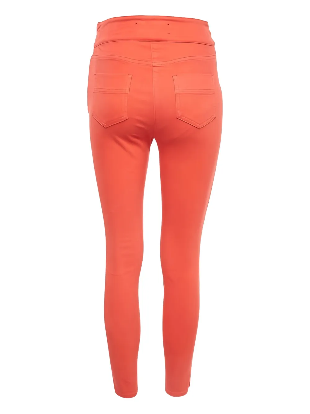 Elisabetta Franchi High waist broek - Oranje