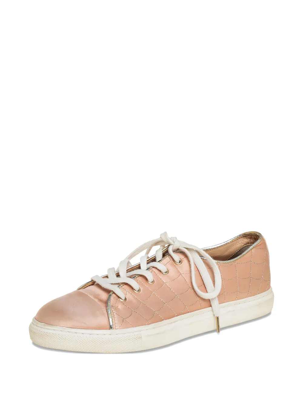 Charlotte Olympia Sneakers met webpatroon - Beige