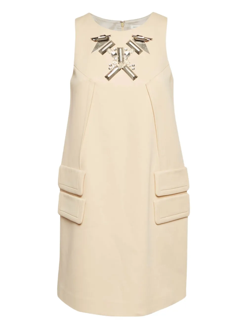 Paule Ka Abito corto con decorazione - Toni neutri