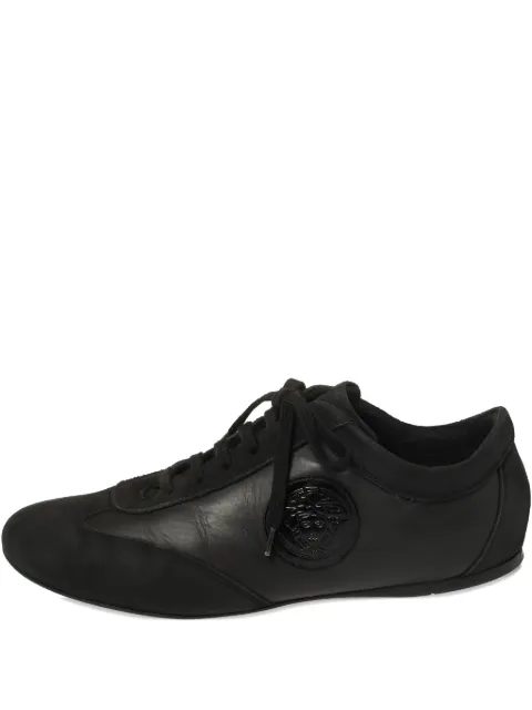Versace Pre-Owned Medusa Head leather sneakers