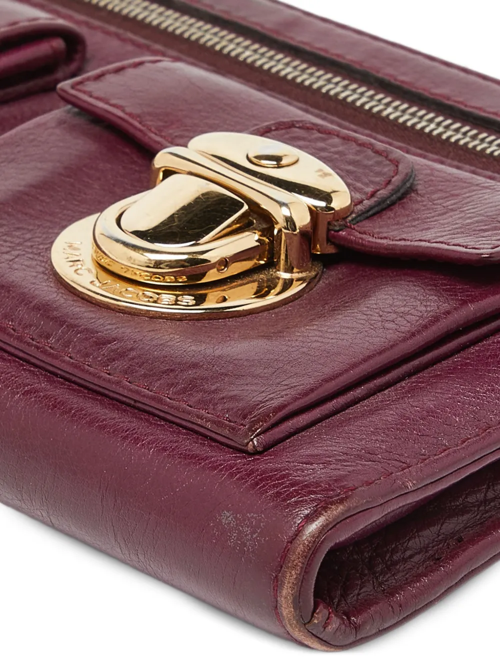 Pre-owned Marc Jacobs 2023 Zip-up Wallet In Pink
