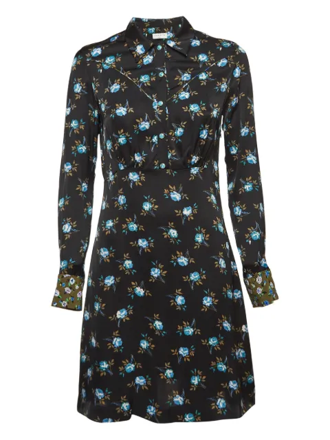 SANDRO 2024 floral-print shirt dress