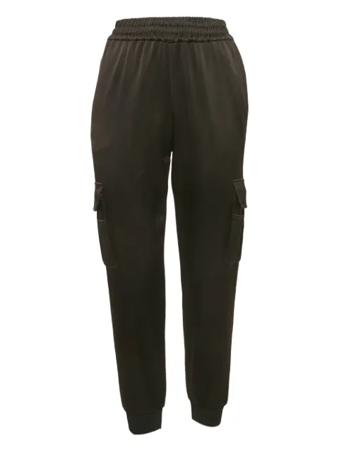 alice + olivia 2024 satin cargo trousers