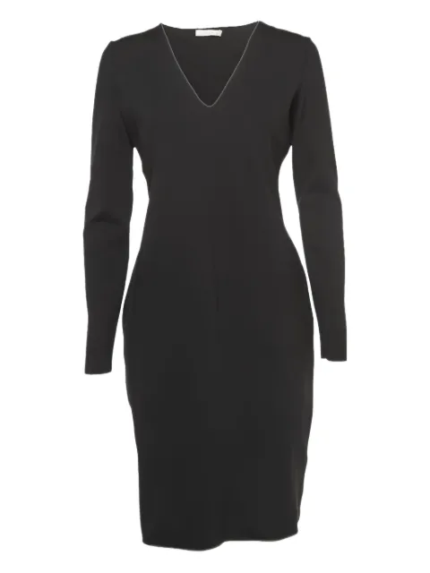 The Row Pre-Owned long-sleeve cotton dress