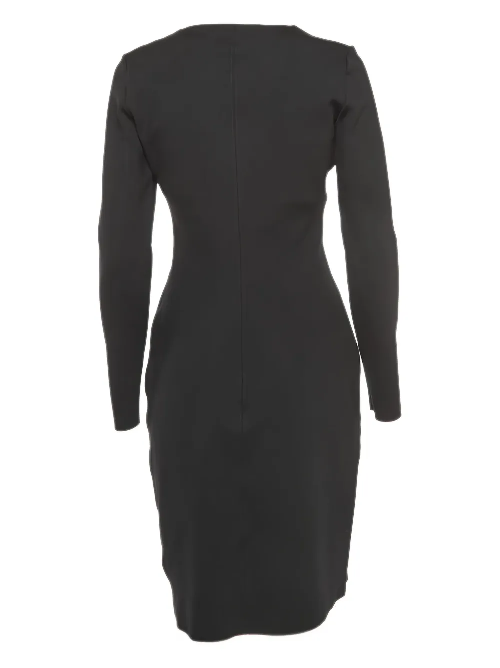 The Row Pre-Owned Jurk met lange mouwen - Zwart