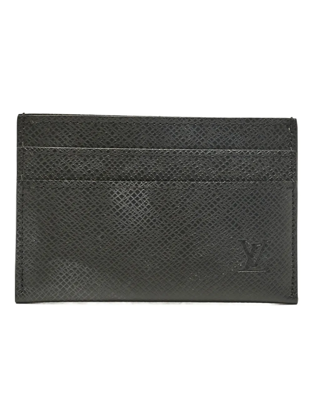 Louis Vuitton Pre-Owned leather cardholder - ブラック Louis Vuitton Pre-Owned leather cardholder - ブラック