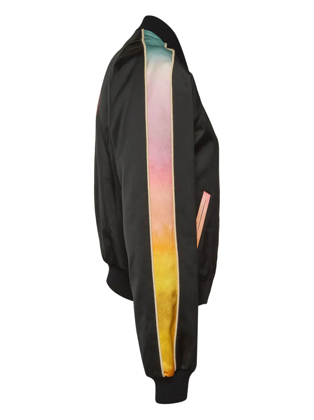 David Morris Pre-Owned side-stripe bomber jacket | Image 2