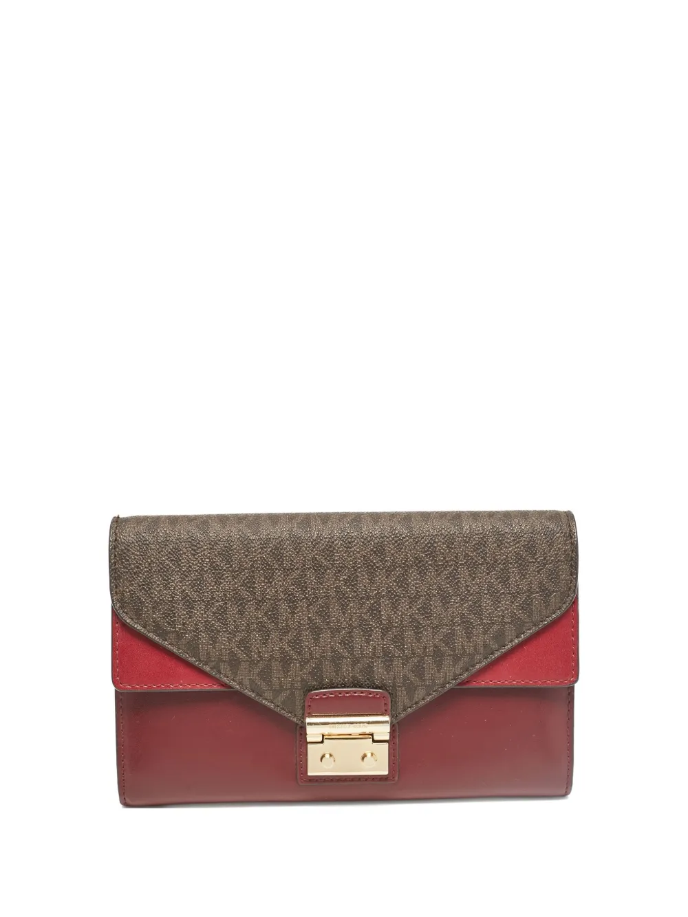 Michael Kors Vintage leather clutch bag - レッド Michael Kors Vintage leather clutch bag - レッド