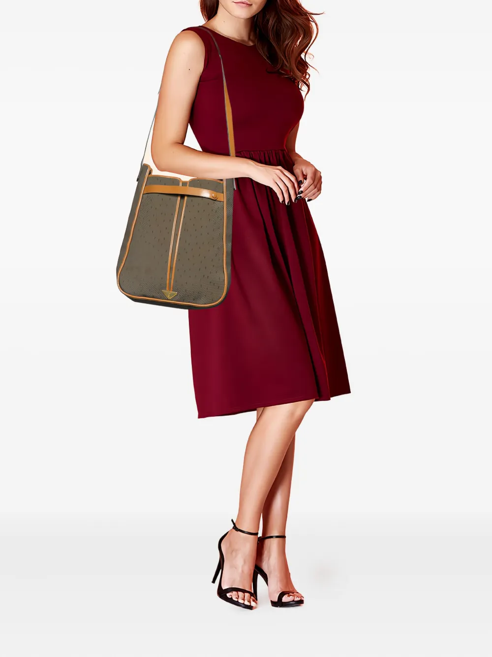 Saint Laurent Pre-Owned leather shoulder bag | Pre-Owned | Image 2