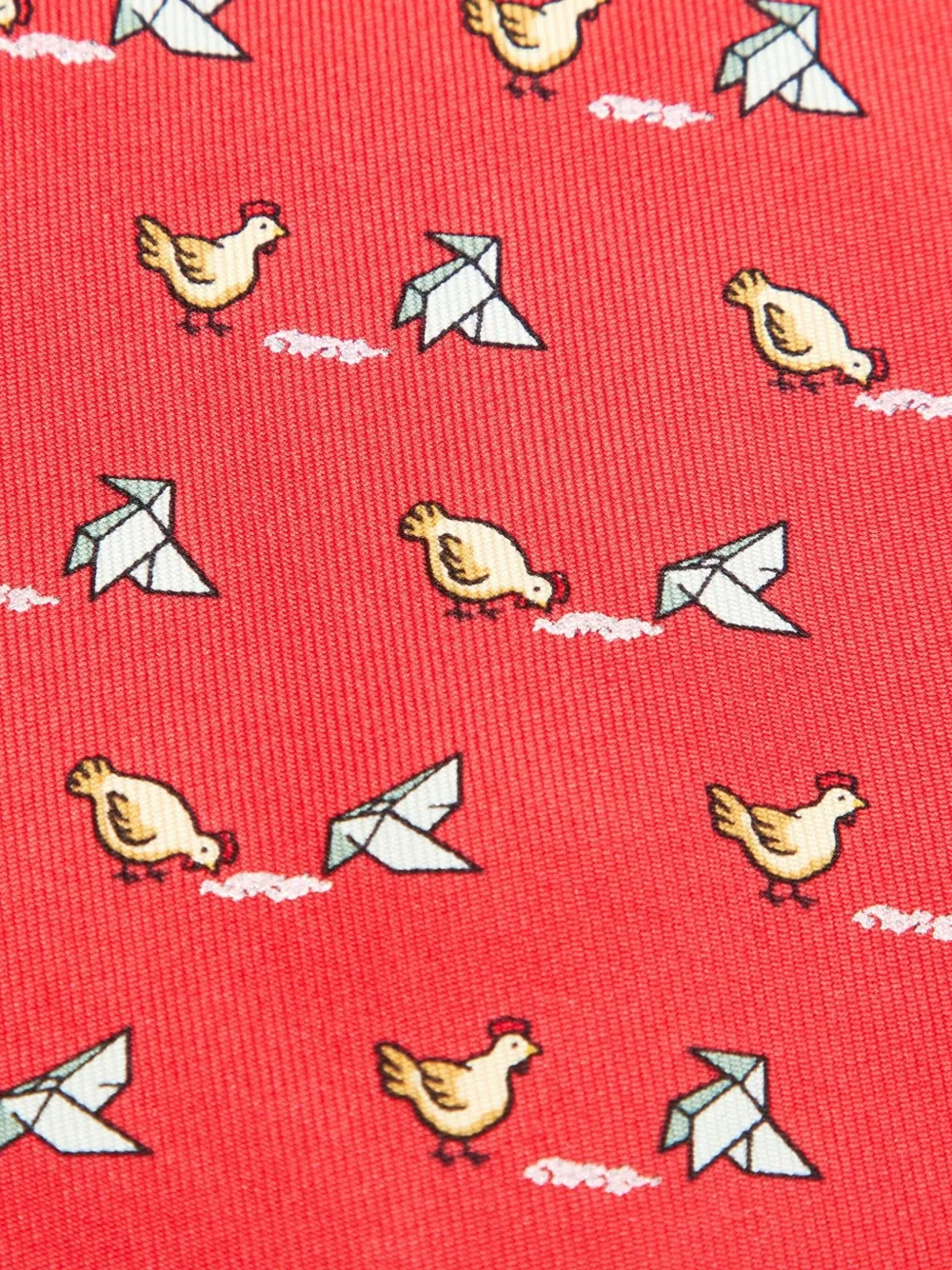 Hermès Pre-Owned graphic-print silk tie | Pre-Owned | Image 2