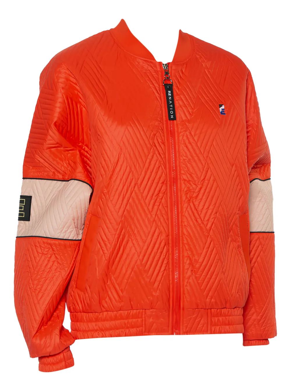 P.E Nation pre-owned chevron-quilted jacket | Varsity Jackets | Image 2