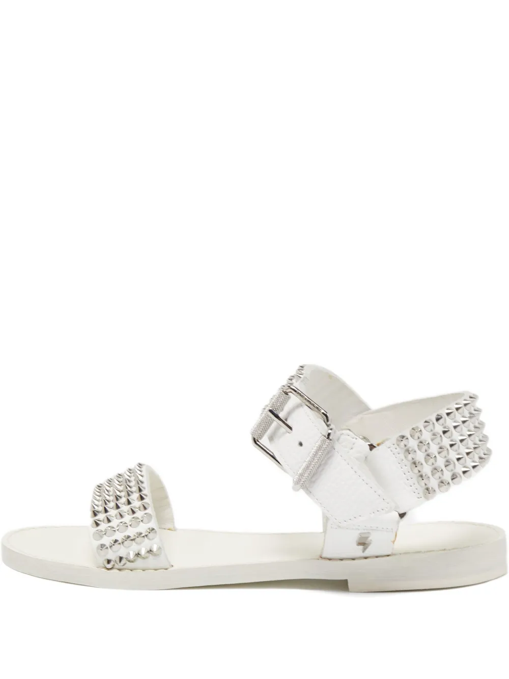 Zadig&Voltaire 2024 pre-owned studded leather sandals | White | Image 1